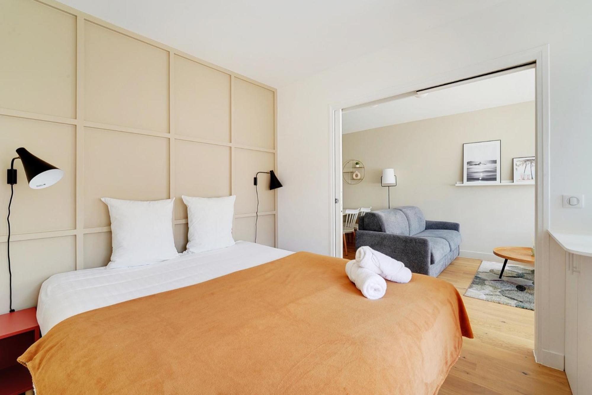 Bel Design Proche Gare De Lyon, Balcon Appartamento *